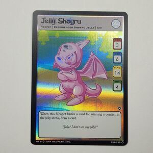 Jelly Shoyru Secret Holo Hannah And The Ice Caves 152/150 2004 Neopets TCG Card